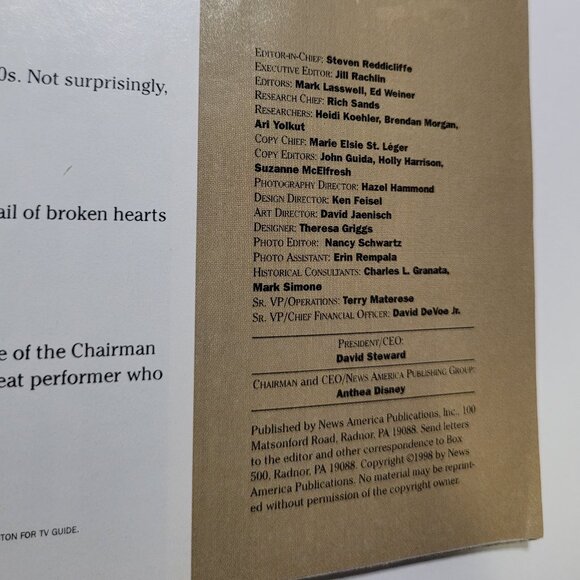 1915-1998 Frank Sinatra His Life In Words And Pictures Magazine - Picture 7 of 11